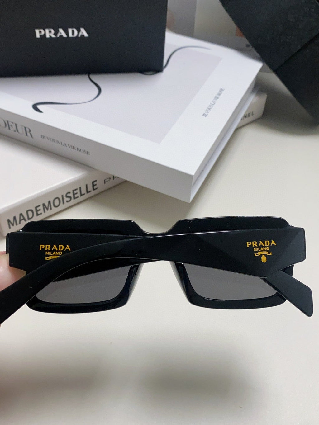 Prada Fashion Gray Lens Sunglasses for Women - 449405 - detail image 3