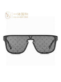 Louis Vuitton Lightweight Rimless Red Lens Sunglasses for Men & Women - 448635