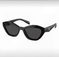 Prada Acetate Cat-Eye Black Lens Sunglasses for Men & Women