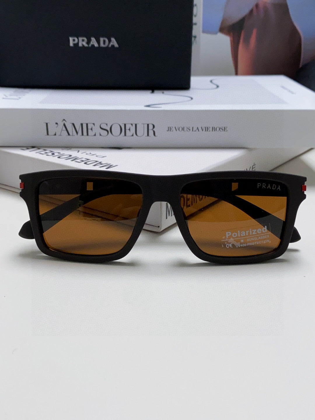 Prada Fashion Gray Lens Sunglasses for Men & Women - 465536 - detail image 6
