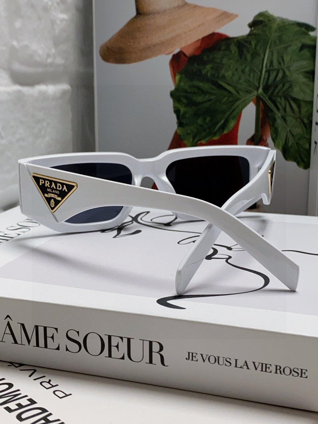 Prada Fashion Blue Lens Sunglasses for Men & Women - 432173