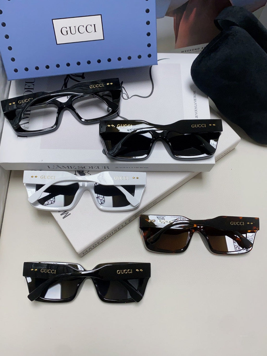 Gucci GG1529S Fashion Silver Lens Sunglasses for Men & Women - 997551 - detail image 8