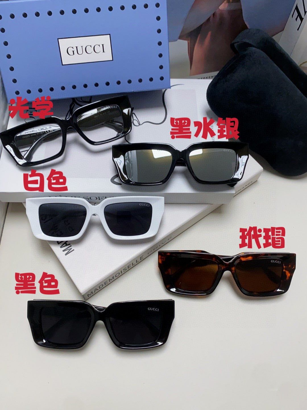 Gucci GG1529S Fashion Silver Lens Sunglasses for Men & Women - 997551 - detail image 9