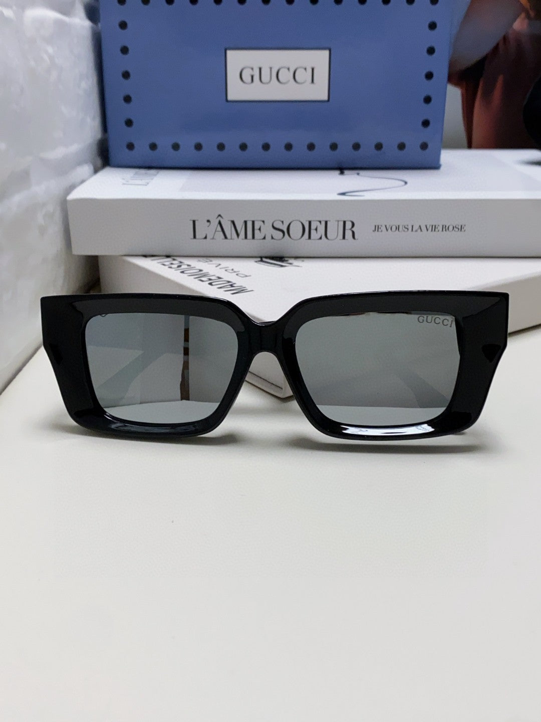 Gucci GG1529S Fashion Silver Lens Sunglasses for Men & Women - 997552 - detail image 6