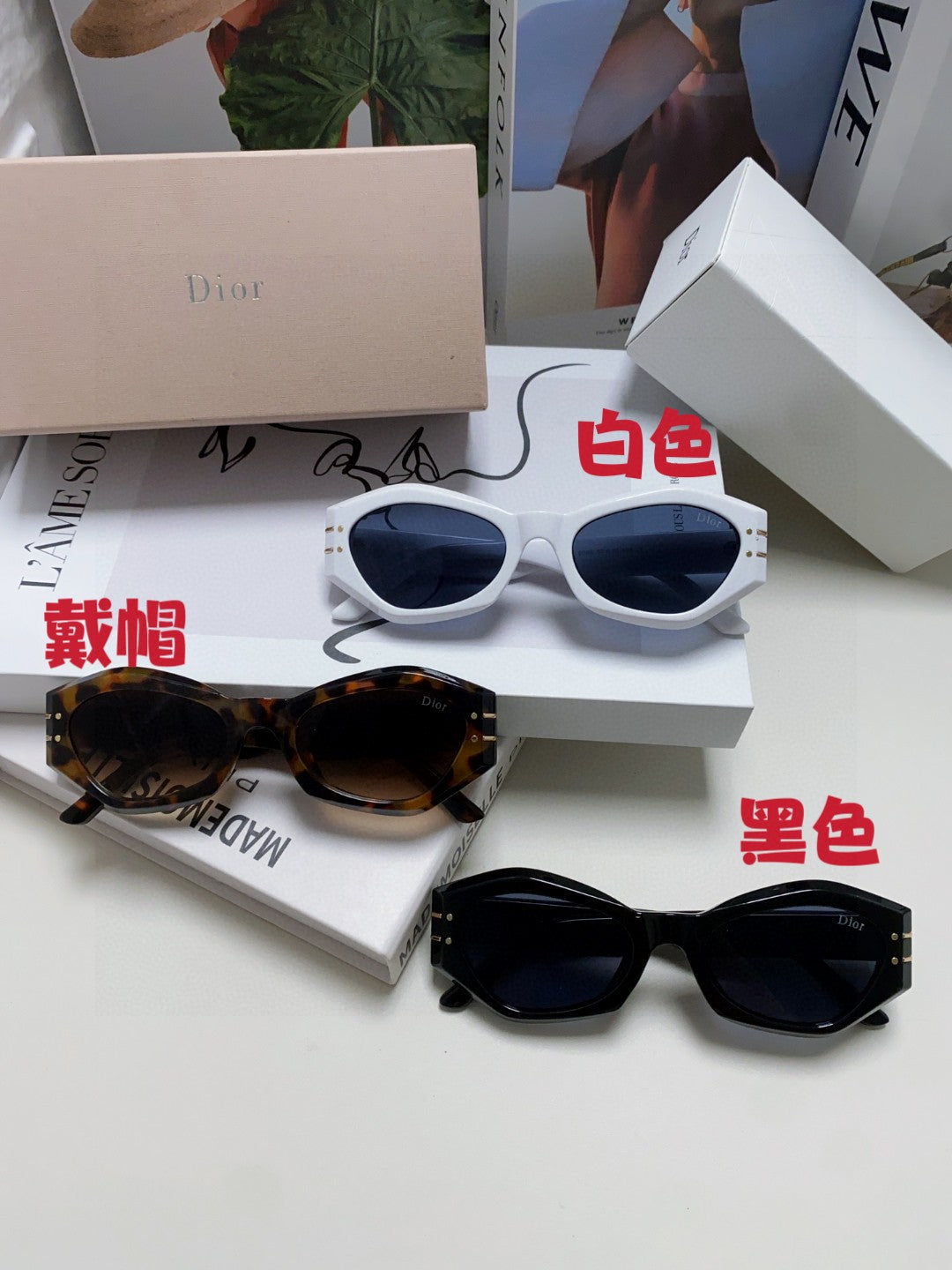 Dior Fashion Brown Lens Sunglasses for Men & Women - 382403 - detail image 9