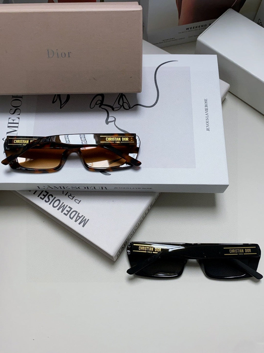 Dior Square Brown Lens Sunglasses for Men & Women - 382436 - detail image 8
