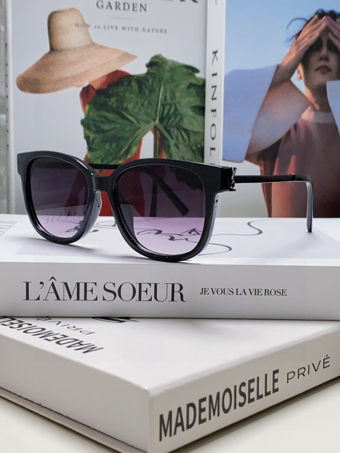 Saint Laurent M480 Fashion Gold Lens Sunglasses for Men & Women - detail image 2