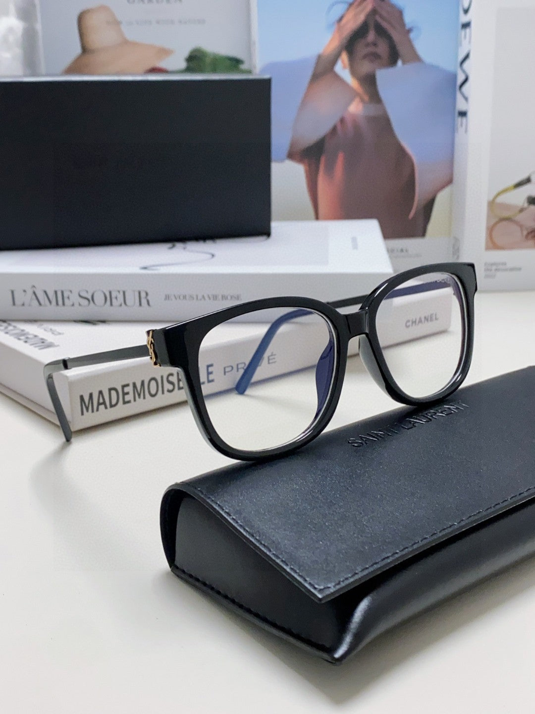 Saint Laurent M480 Fashion Black Lens Sunglasses for Men & Women - detail image 7