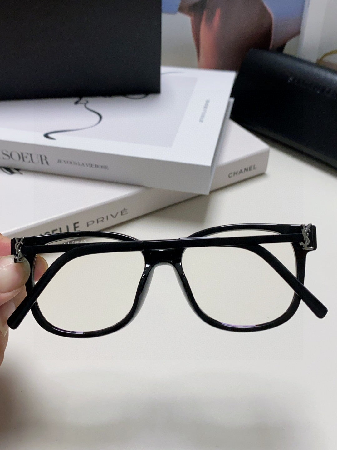 Saint Laurent M480 Fashion Silver Lens Sunglasses for Men & Women - detail image 4