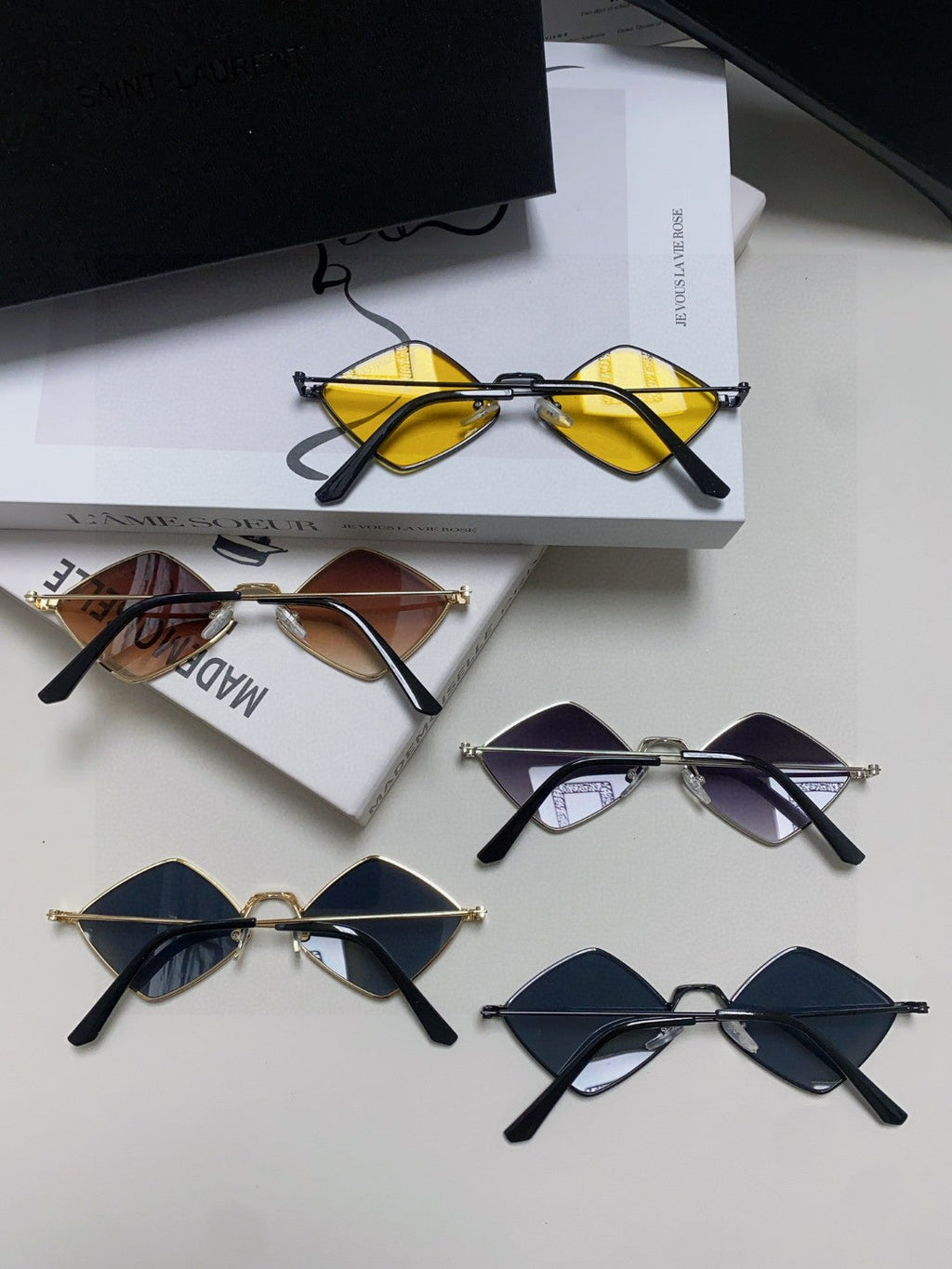 Saint Laurent Fashion Gray Lens Sunglasses for Women - 415557 - detail image 7