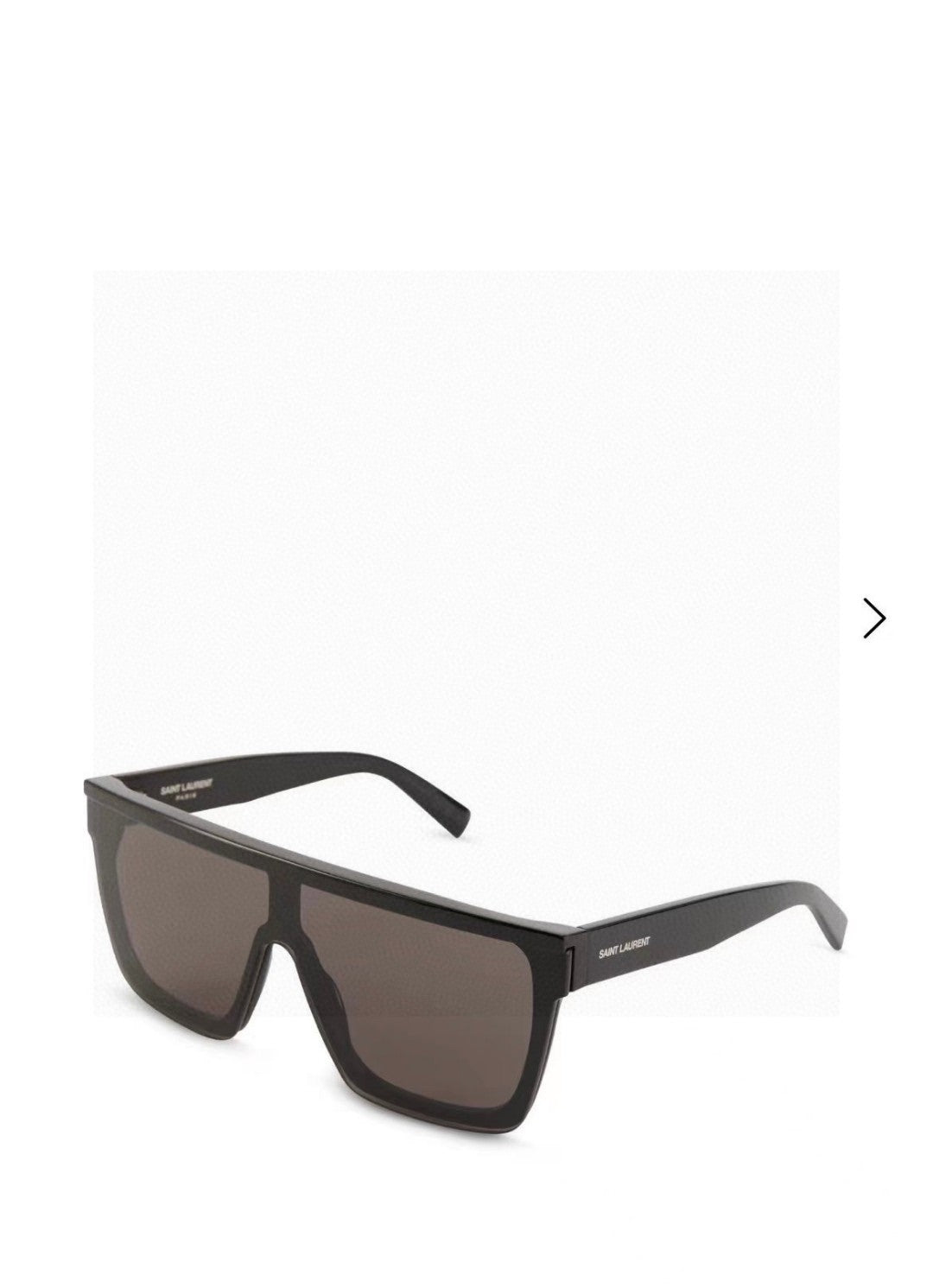 Saint Laurent Acetate Oversized Black Lens Sunglasses for Men & Women - 415563