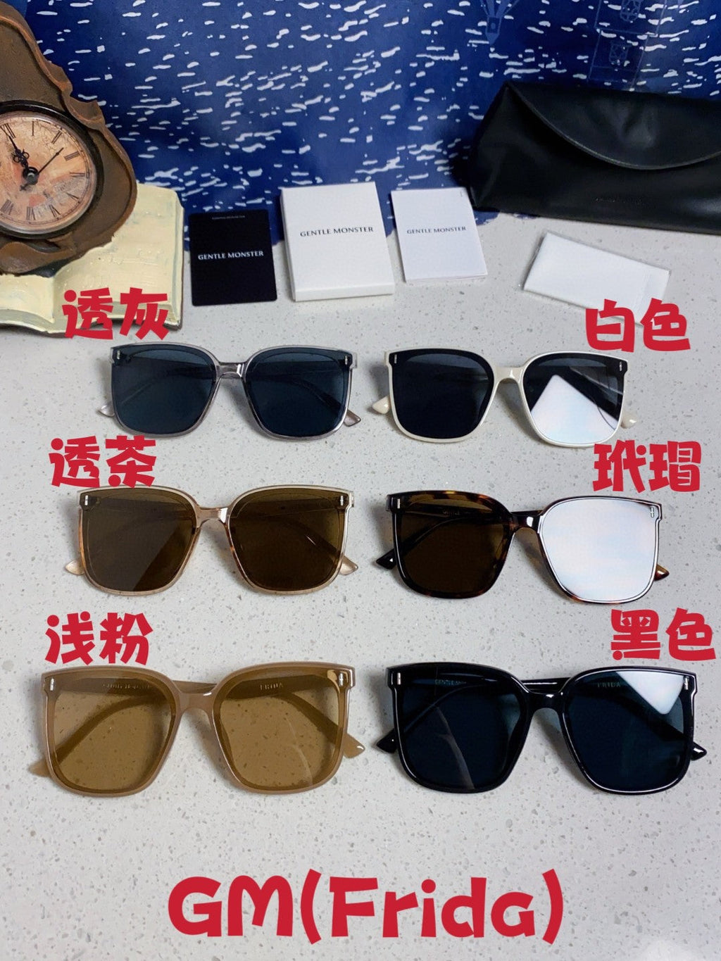 Gentle Monster FIRDA Oversized Blue Lens Sunglasses for Women - 867261 - detail image 12