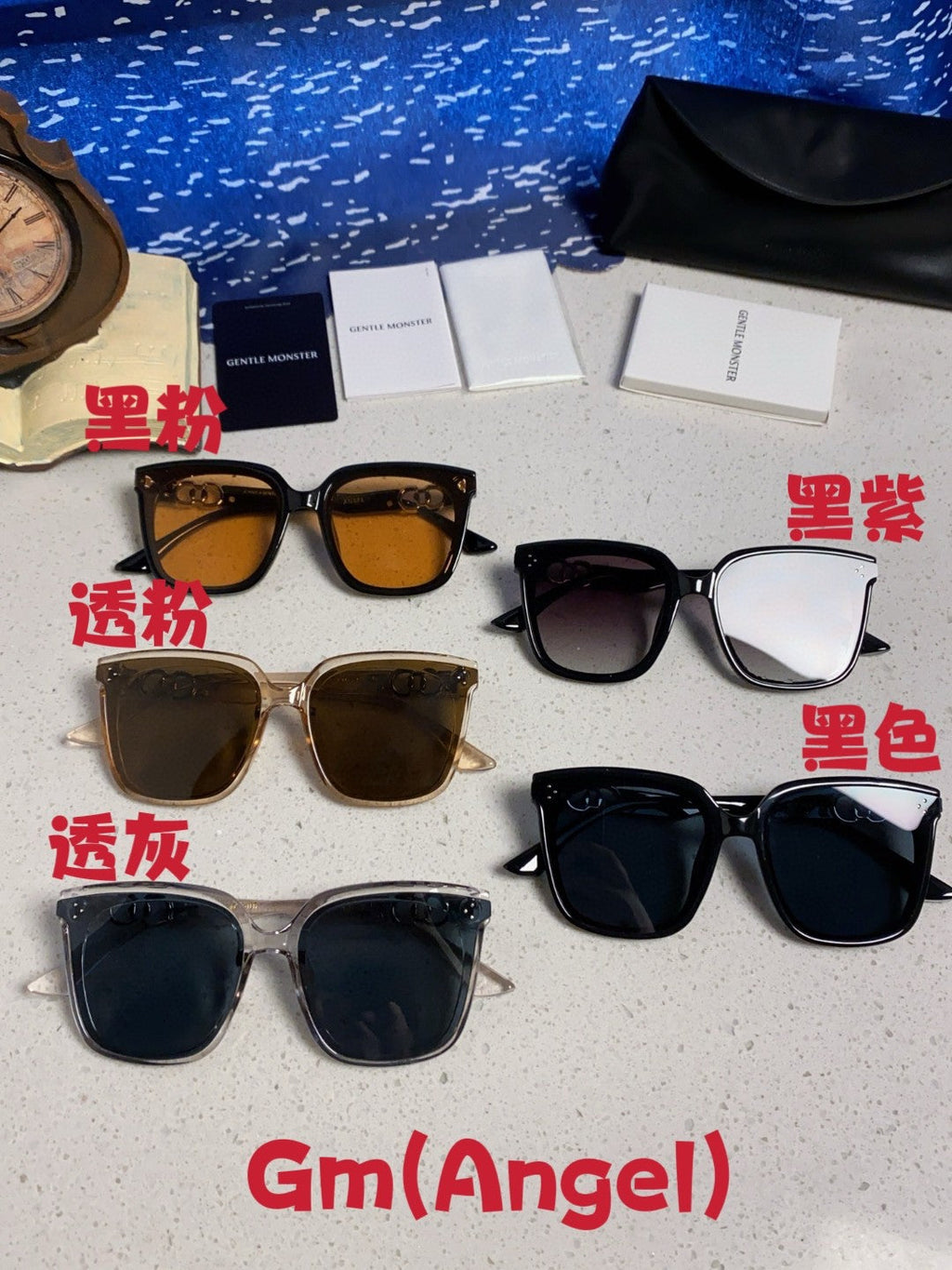 Gentle Monster ANGEL Oversized Brown Lens Sunglasses for Women - detail image 12