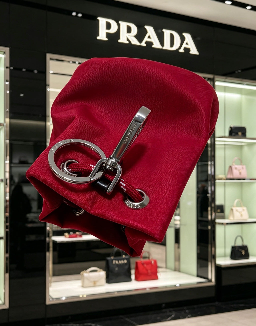 Prada F0008 Fashion Black Lens Sunglasses for Men & Women - 398939 - detail image 4