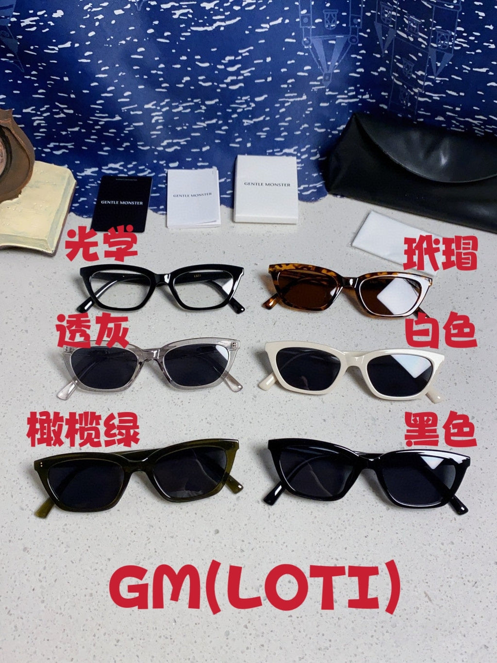 Gentle Monster LOTI Blue-Light Cat-Eye Silver Lens Sunglasses for Men & Women - detail image 12