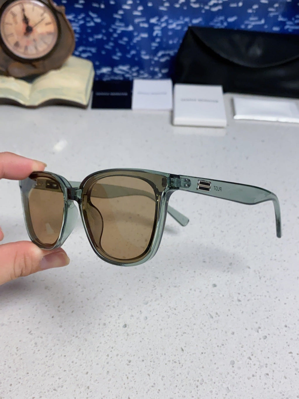 Gentle Monster PLOT Polarized Fashion Brown Lens Sunglasses for Men - 383126 - detail image 6