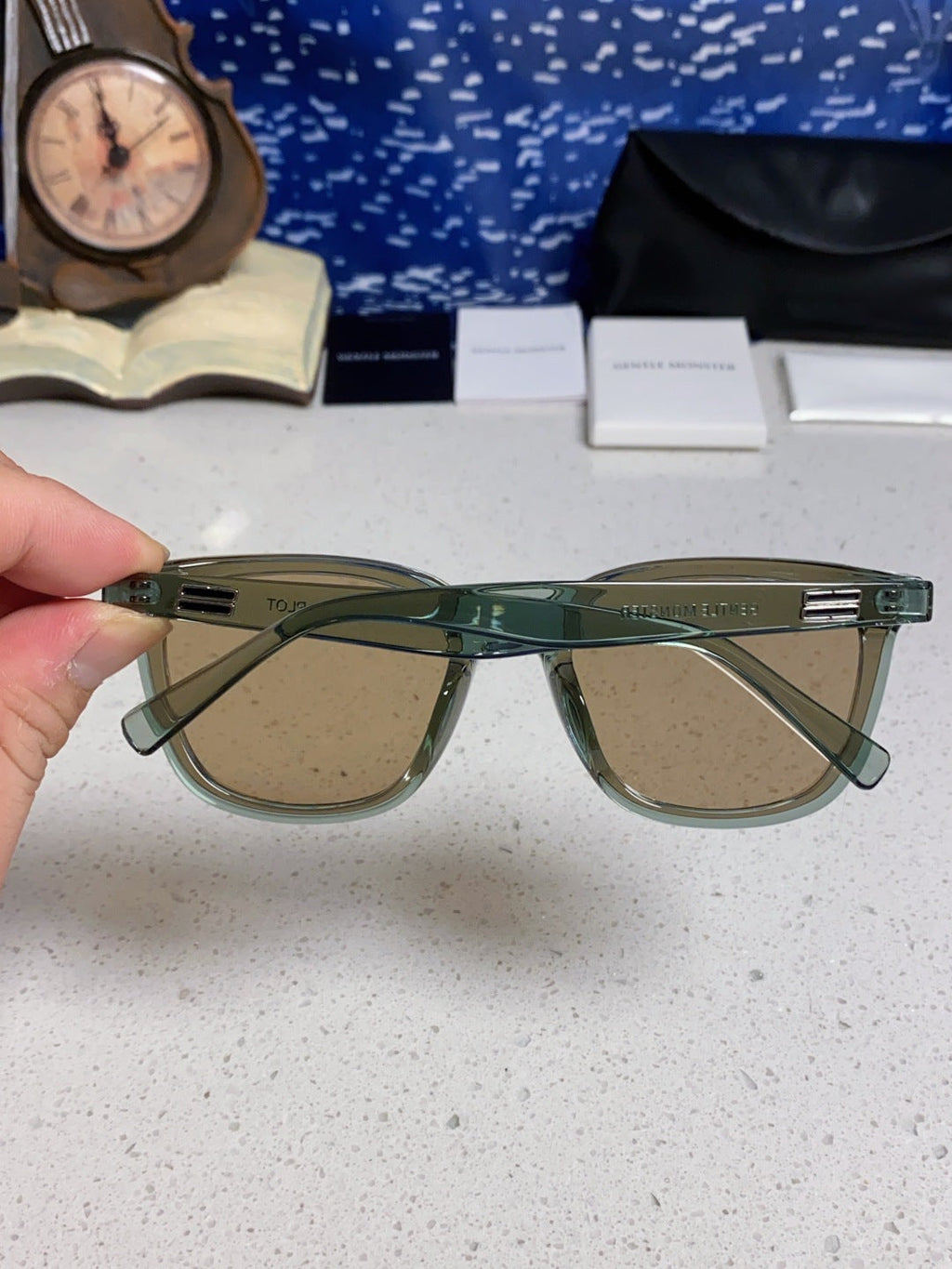 Gentle Monster PLOT Polarized Fashion Brown Lens Sunglasses for Men - 383126 - detail image 5