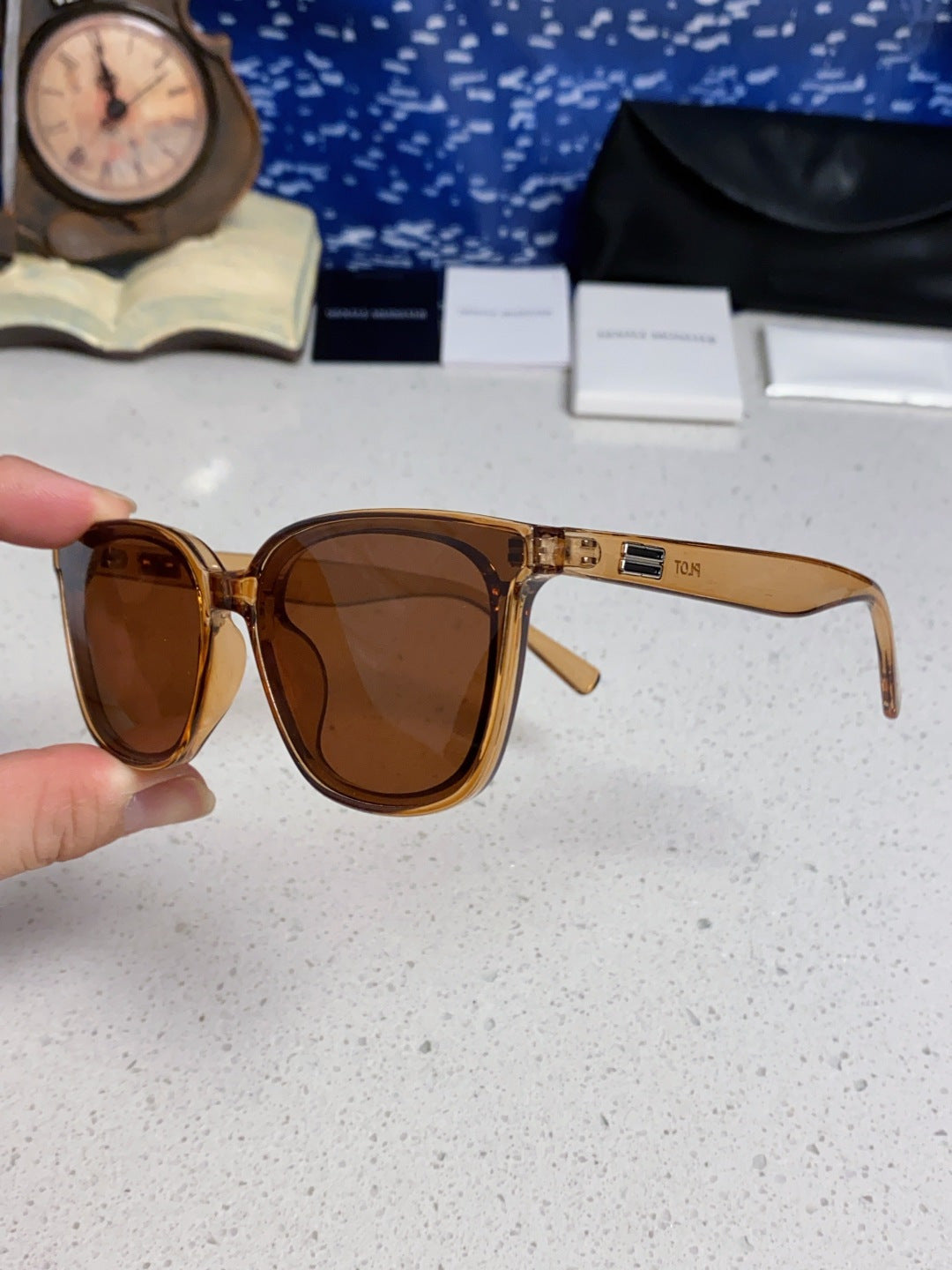 Gentle Monster PLOT Polarized Fashion Brown Lens Sunglasses for Men - detail image 6