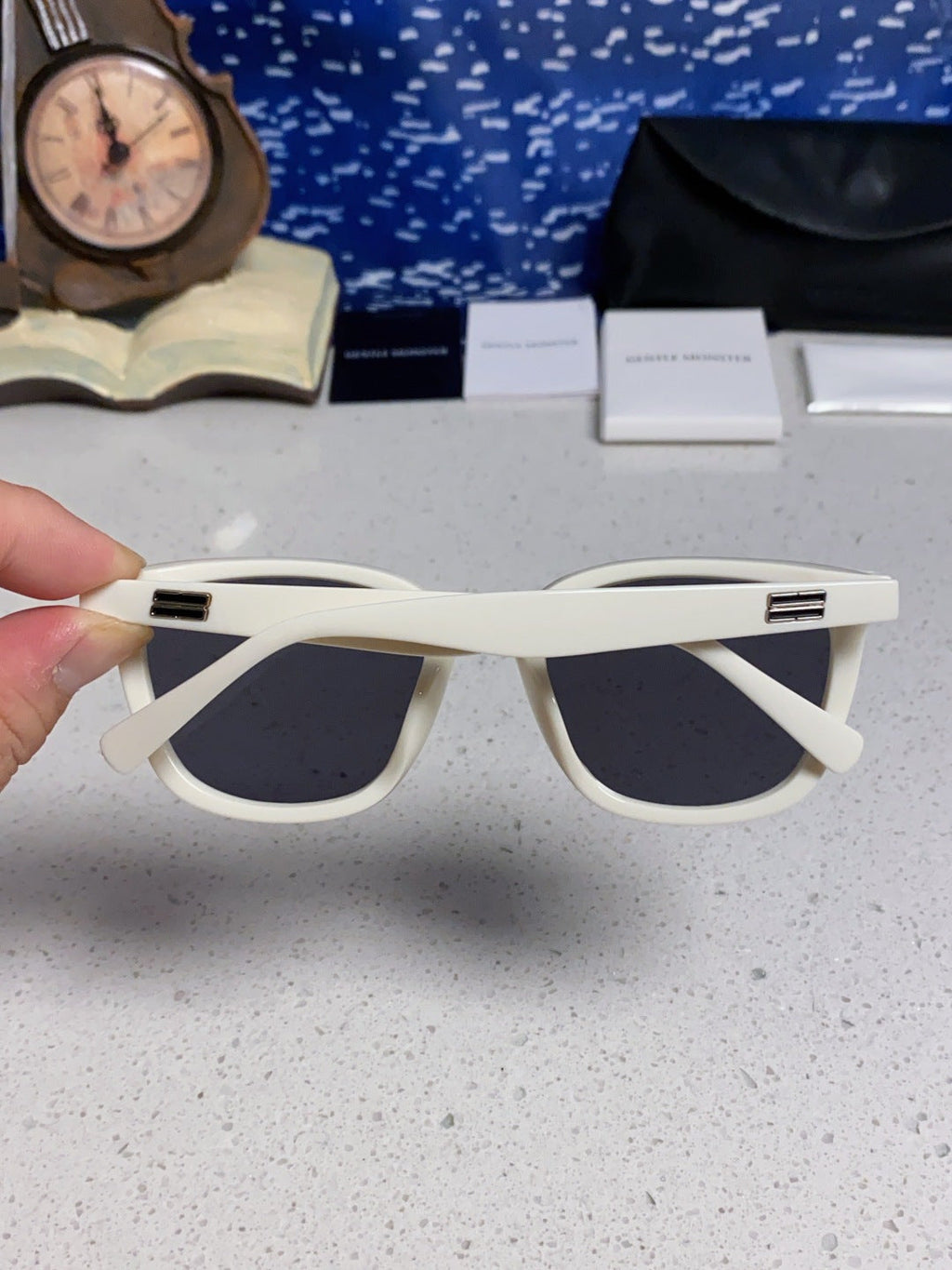Gentle Monster PLOT Polarized Fashion Silver Lens Sunglasses for Men - detail image 5