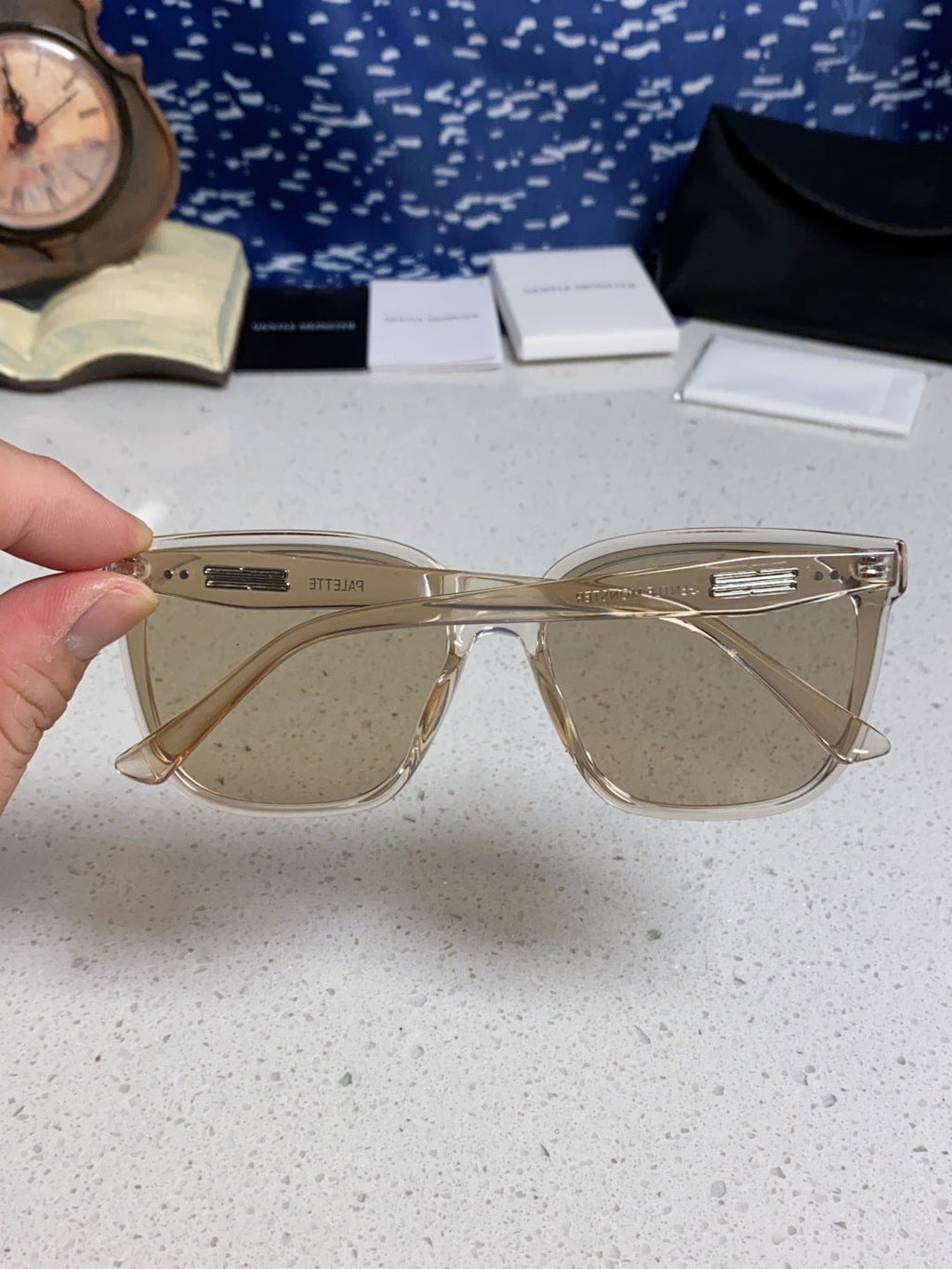 Gentle Monster PALETTE Fashion Silver Lens Sunglasses for Men & Women - 158655 - detail image 4