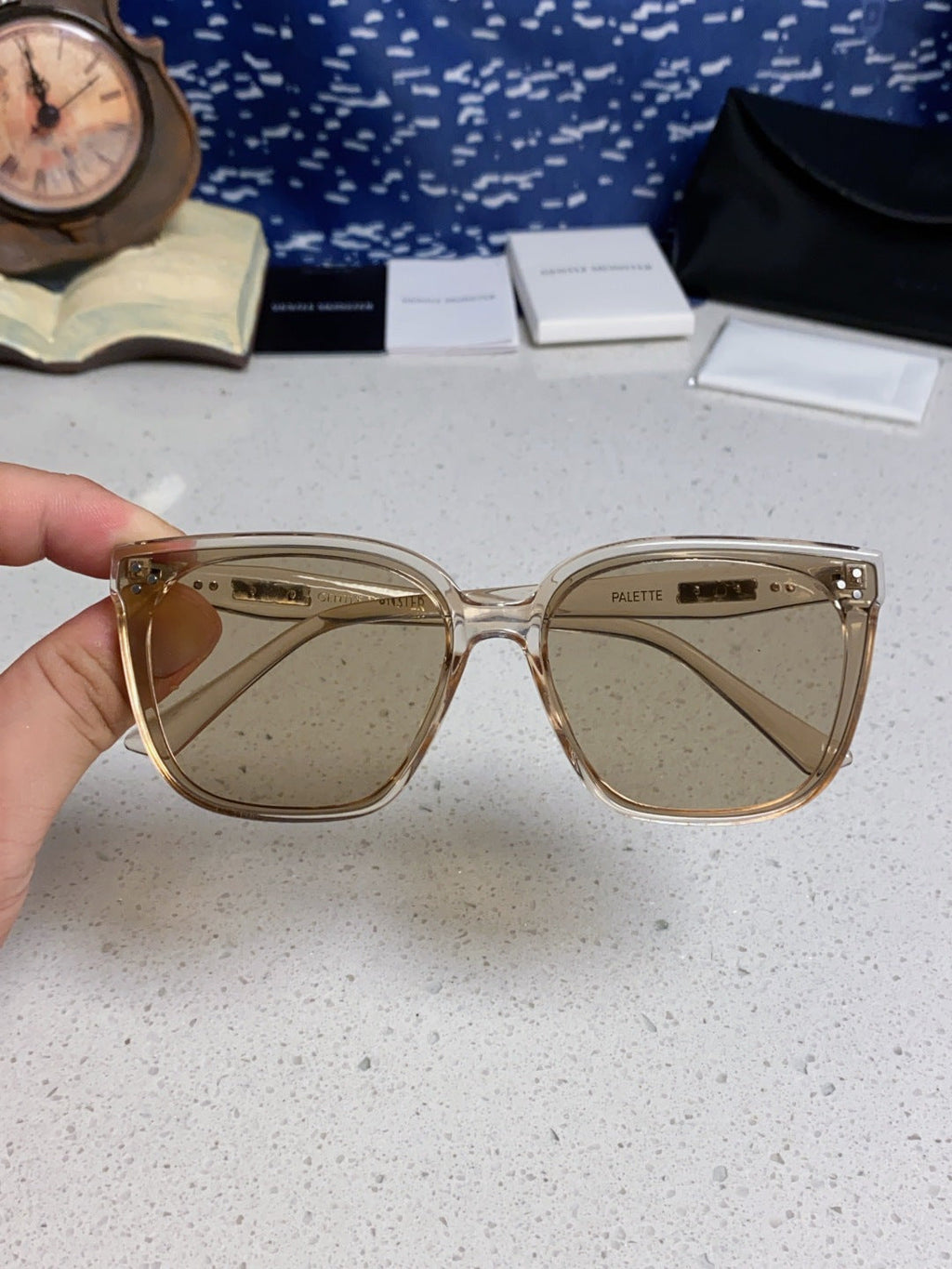 Gentle Monster PALETTE Fashion Silver Lens Sunglasses for Men & Women - 158655 - detail image 3