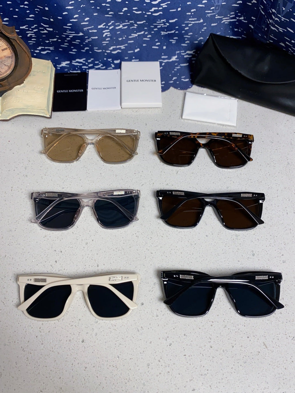 Gentle Monster PALETTE Fashion Black Lens Sunglasses for Men & Women - 158660 - detail image 12