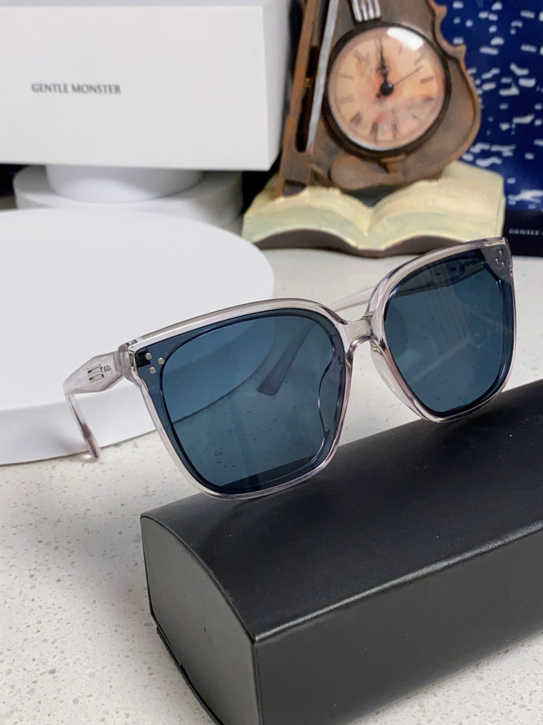 Gentle Monster PALETTE Fashion Black Lens Sunglasses for Men & Women - 158656 - detail image 10