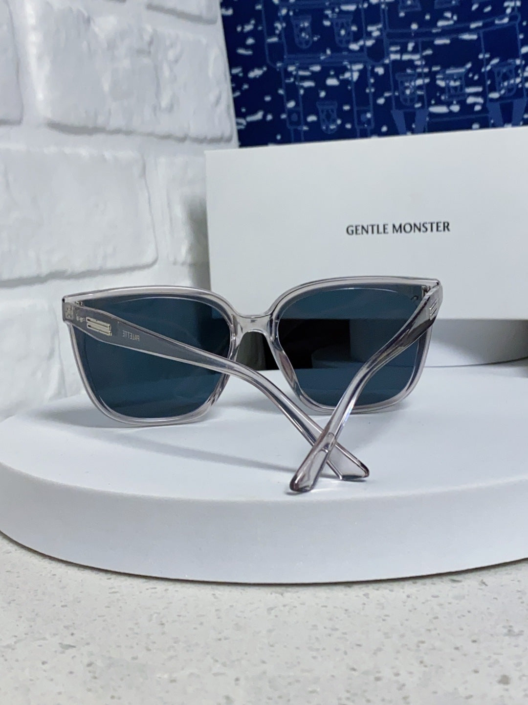 Gentle Monster PALETTE Fashion Black Lens Sunglasses for Men & Women - 158656 - detail image 3