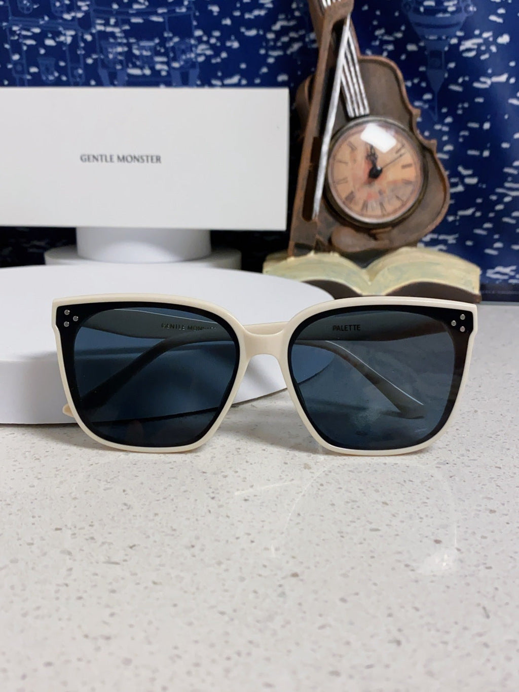 Gentle Monster PALETTE Fashion Black Lens Sunglasses for Men & Women - 158657 - detail image 9