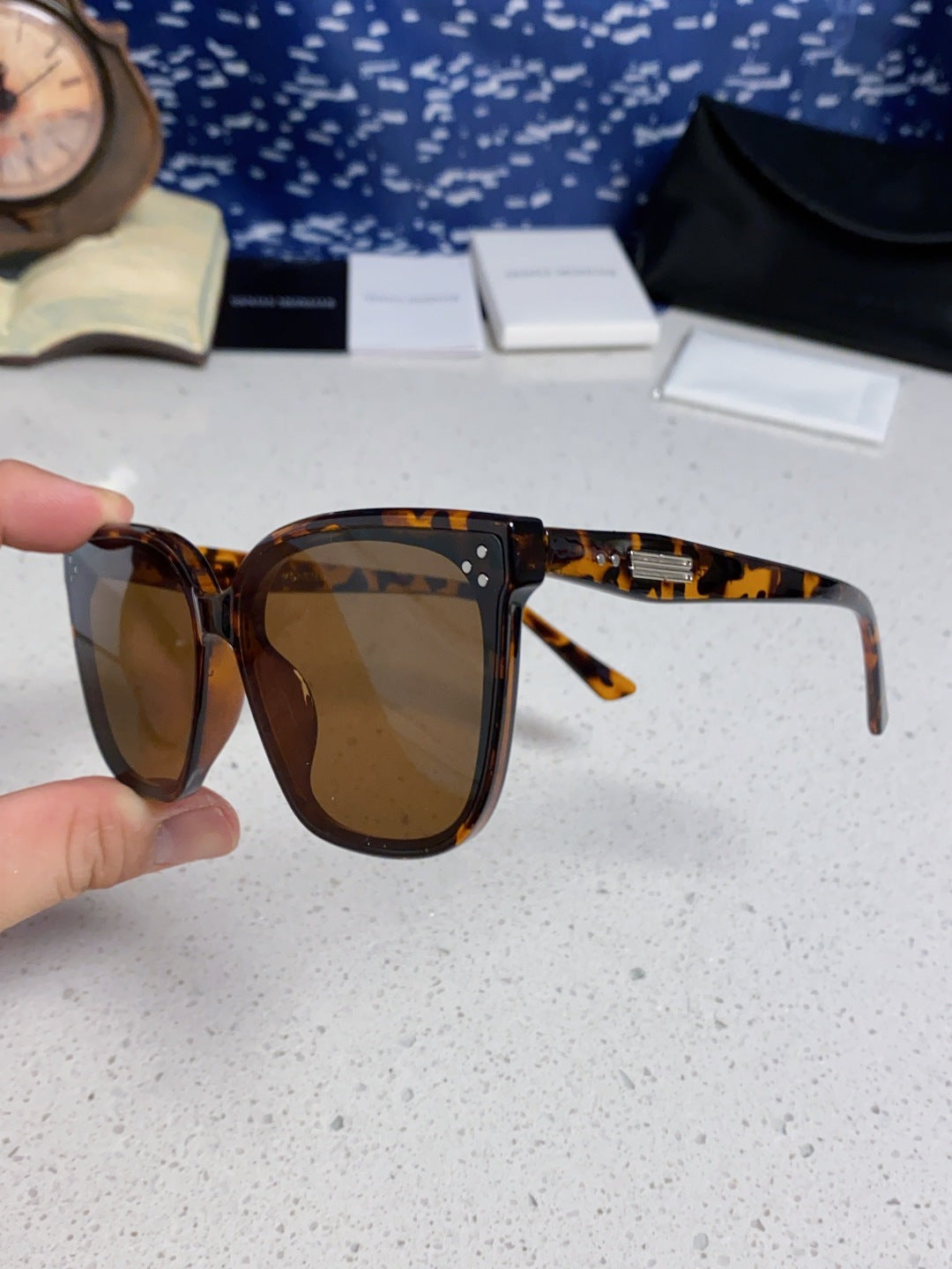 Gentle Monster PALETTE Fashion Brown Lens Sunglasses for Men & Women - detail image 6