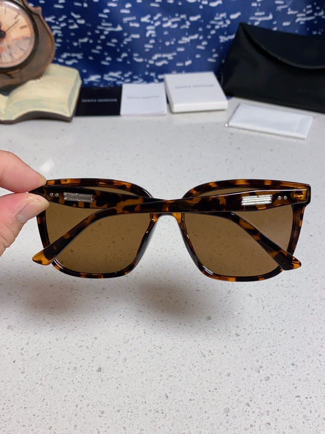 Gentle Monster PALETTE Fashion Brown Lens Sunglasses for Men & Women - detail image 5