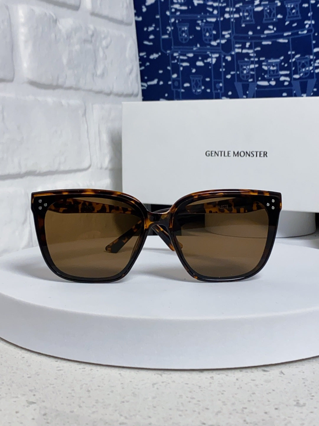 Gentle Monster PALETTE Fashion Brown Lens Sunglasses for Men & Women - detail image 2