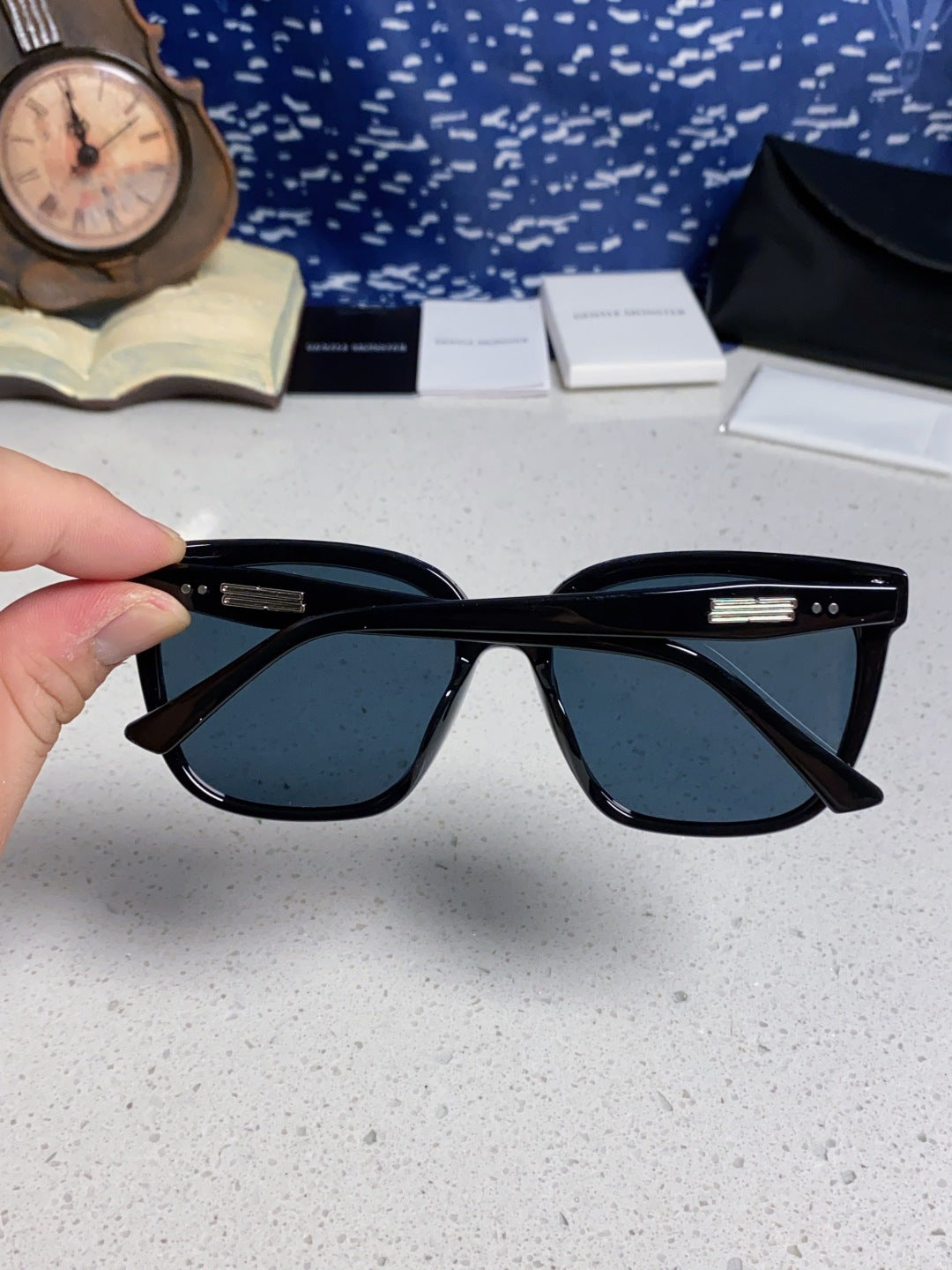Gentle Monster PALETTE Fashion Black Lens Sunglasses for Men & Women - 158660 - detail image 6