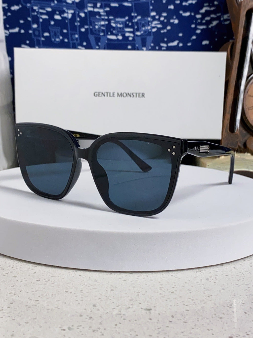 Gentle Monster PALETTE Fashion Black Lens Sunglasses for Men & Women - 158660 - detail image 2