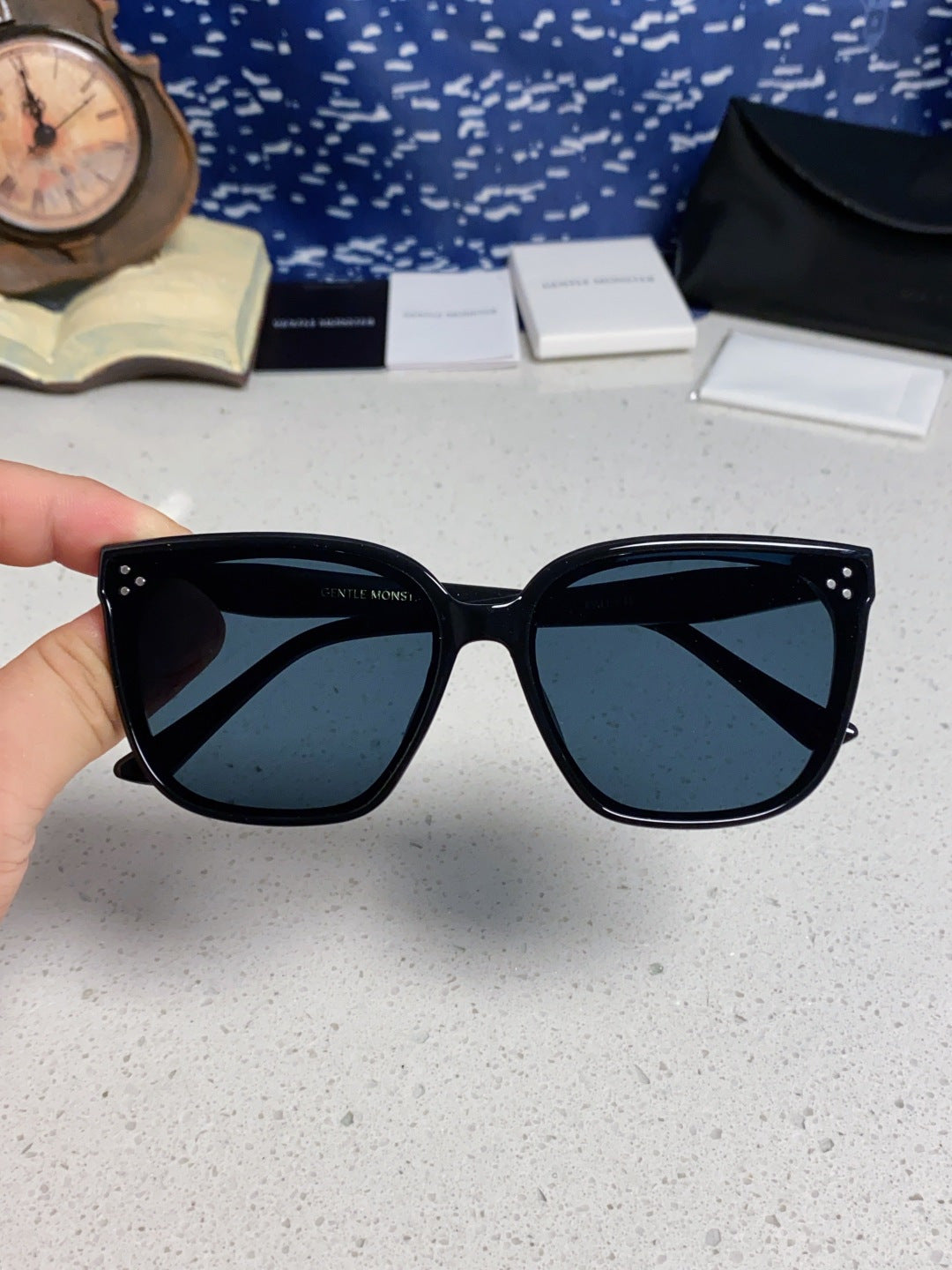 Gentle Monster PALETTE Fashion Black Lens Sunglasses for Men & Women - detail image 5