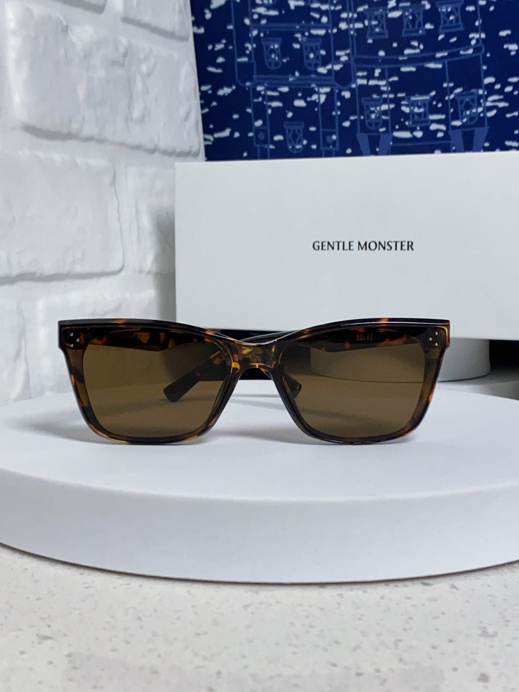 Gentle Monster SOLBEI Metal Fashion Black Lens Sunglasses for Women - 432965 - detail image 2