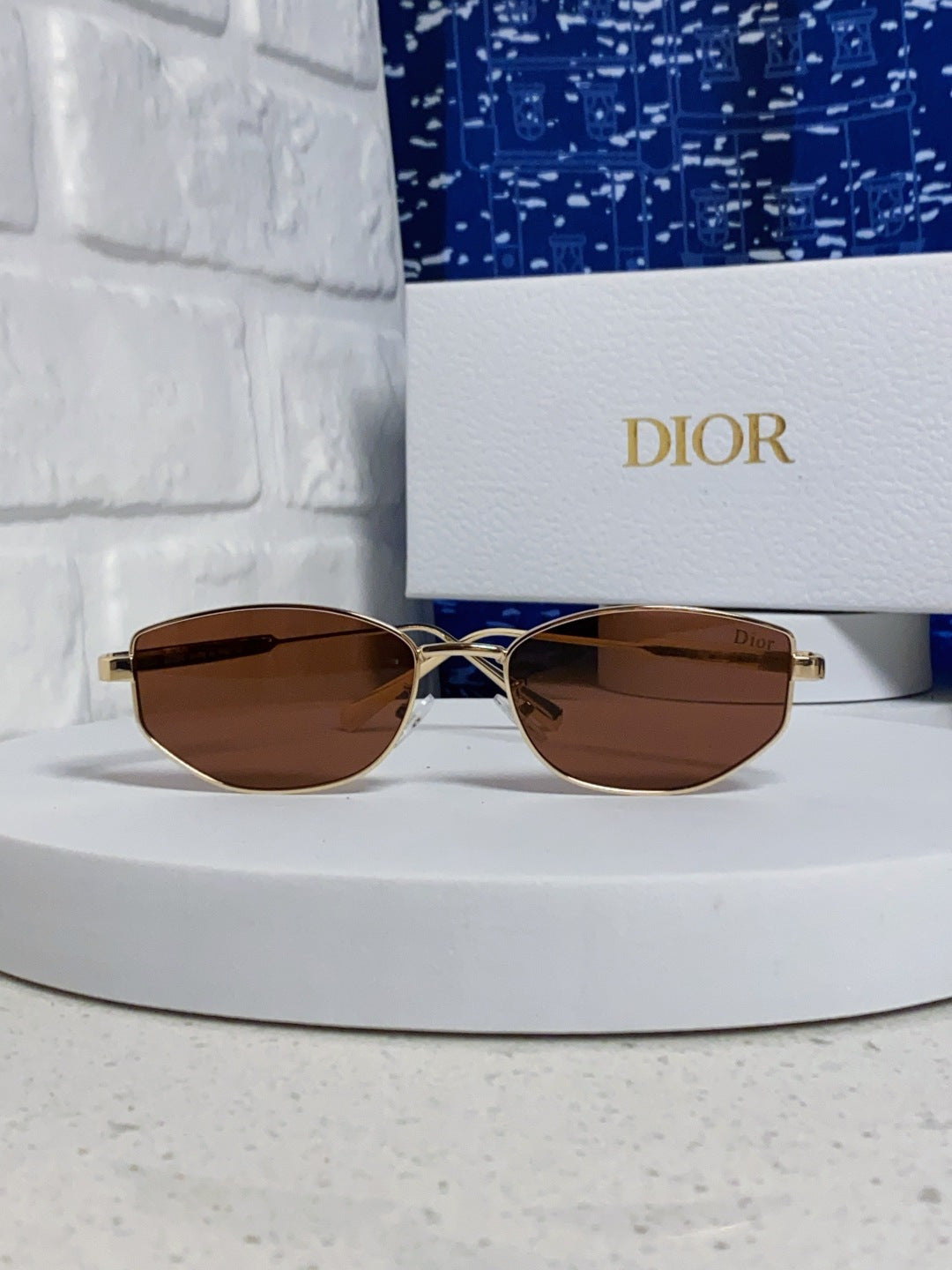 Dior Metal Round Red Lens Sunglasses for Men & Women - 158403 - detail image 3