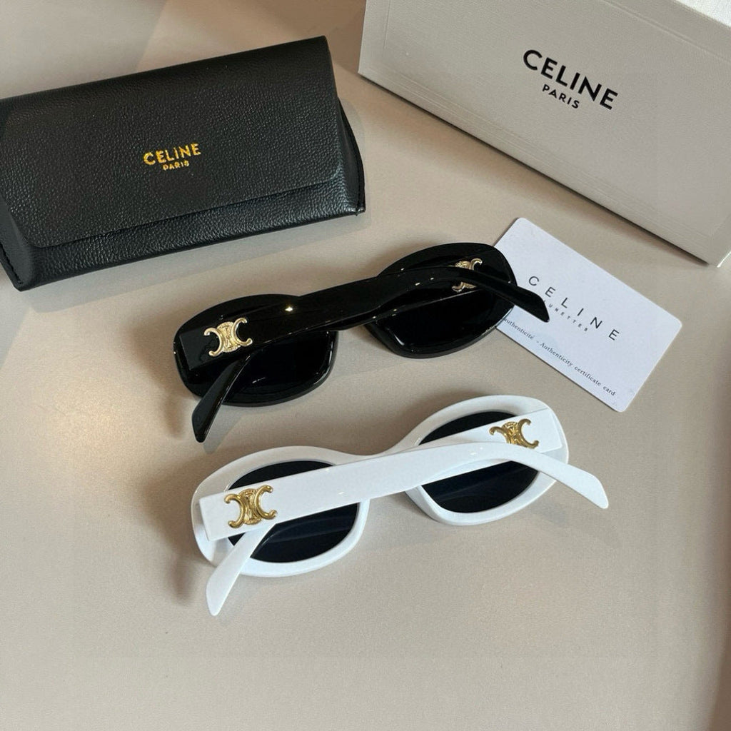 Celine Fashion Black Lens Sunglasses for Men & Women - 358335 - detail image 5
