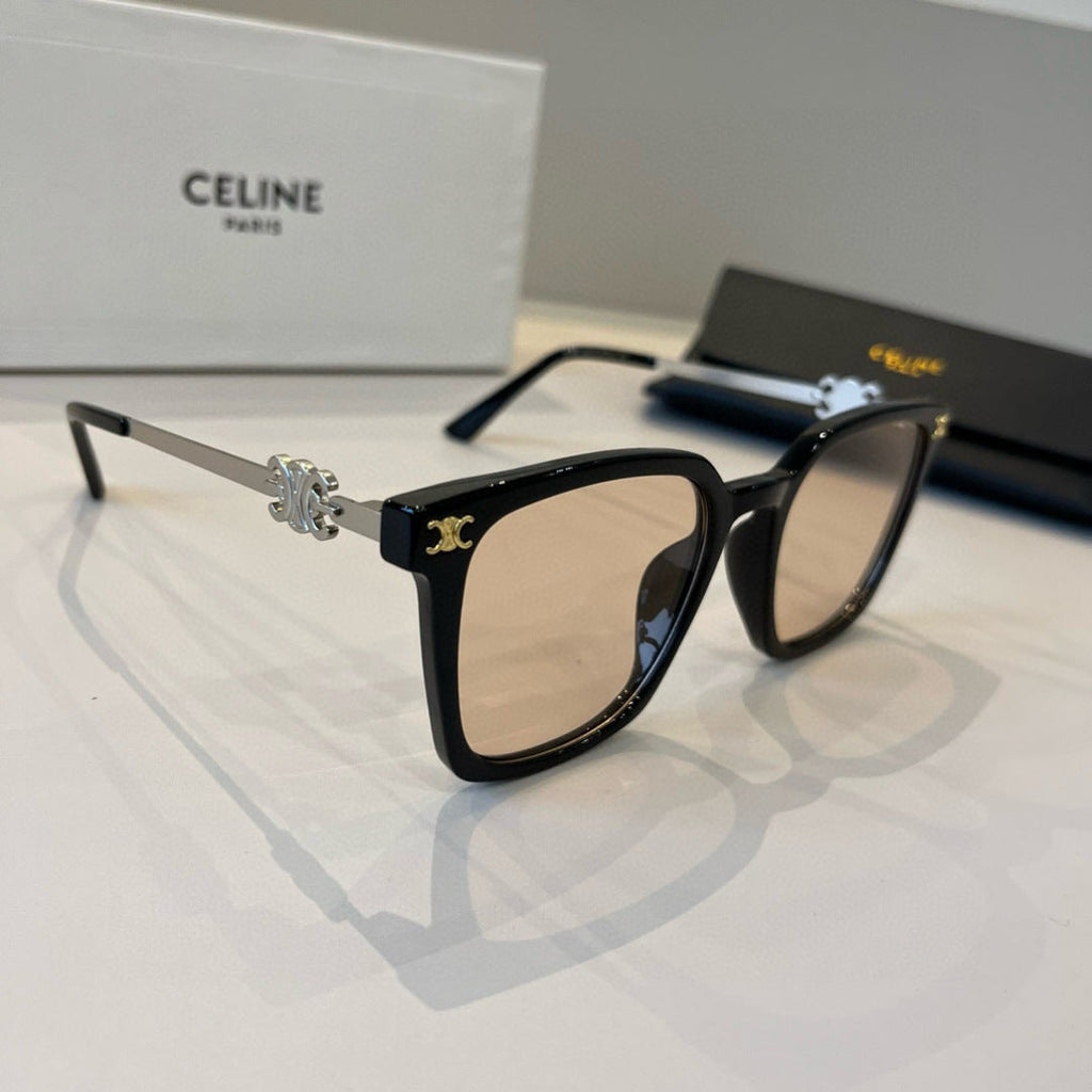 Celine Fashion Gold Lens Sunglasses for Men & Women - 415658
