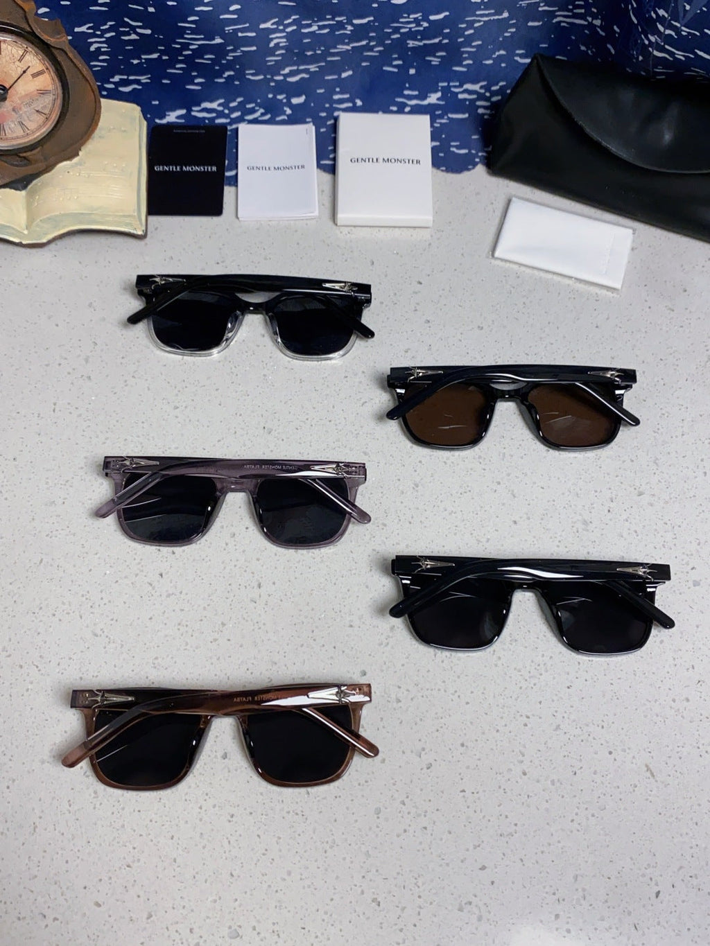 Gentle Monster TR1076 Fashion Black Lens Sunglasses for Men & Women - 466361 - detail image 11