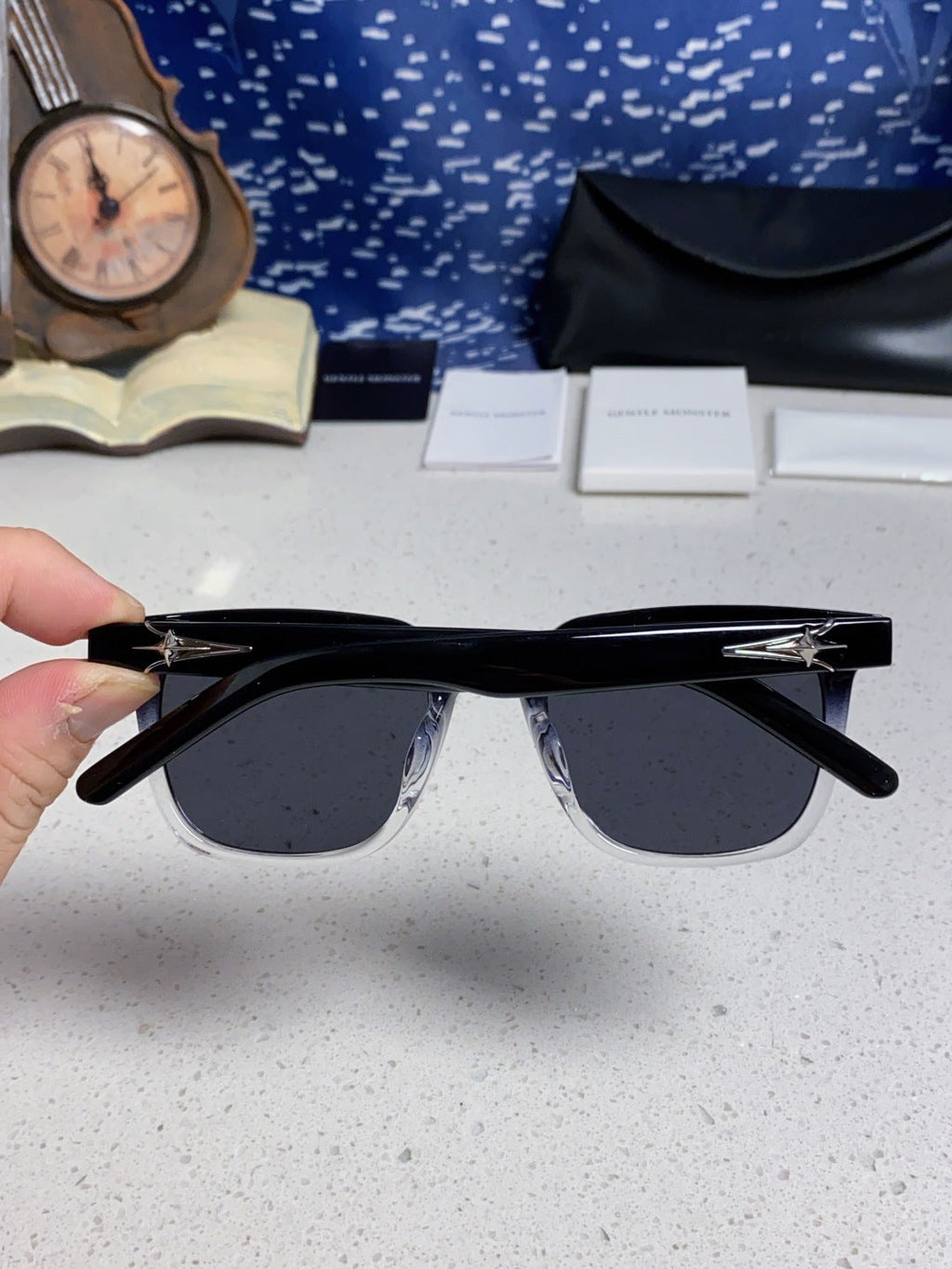 Gentle Monster TR1076 Fashion Silver Lens Sunglasses for Men & Women - detail image 5