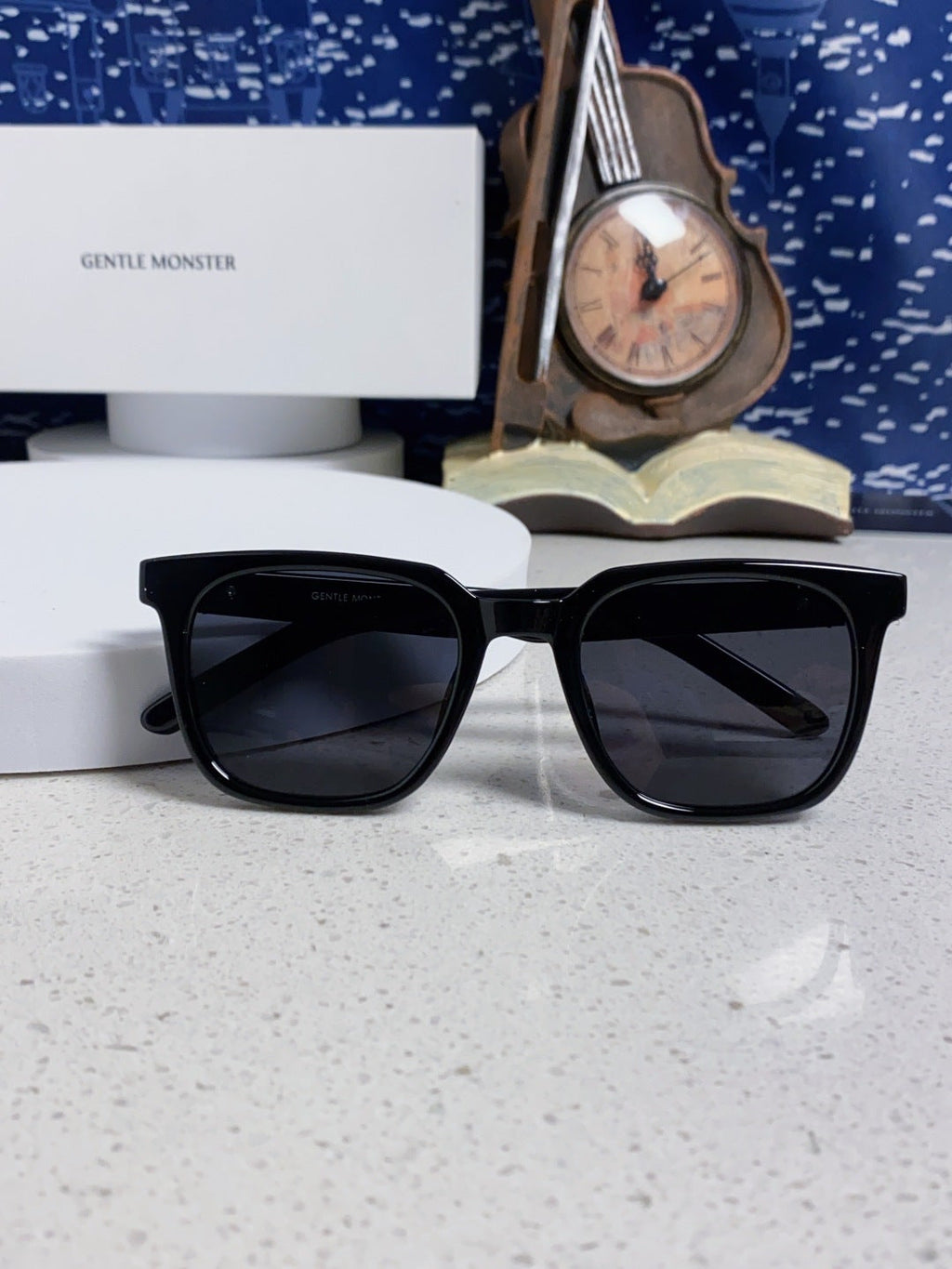 Gentle Monster TR1076 Fashion Black Lens Sunglasses for Men & Women - detail image 9