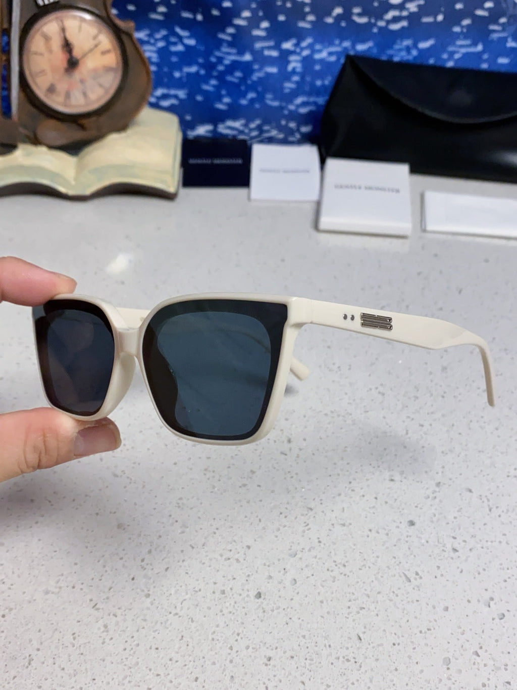 Gentle Monster MONOO Polarized Square Blue Lens Sunglasses for Men & - 432944 - detail image 6