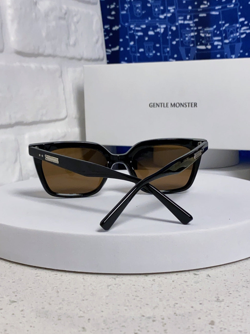 Gentle Monster MONOO Polarized Square Brown Lens Sunglasses for Men & - 998473 - detail image 3