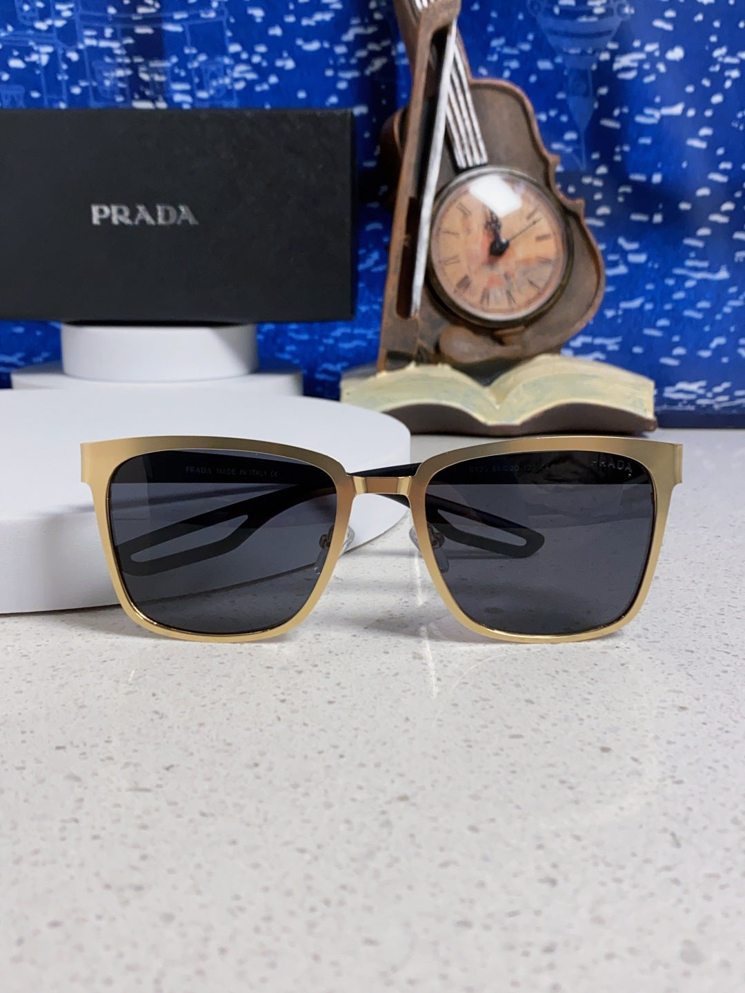 Prada Fashion Silver Lens Sunglasses for Men & Women - 487192 - detail image 9