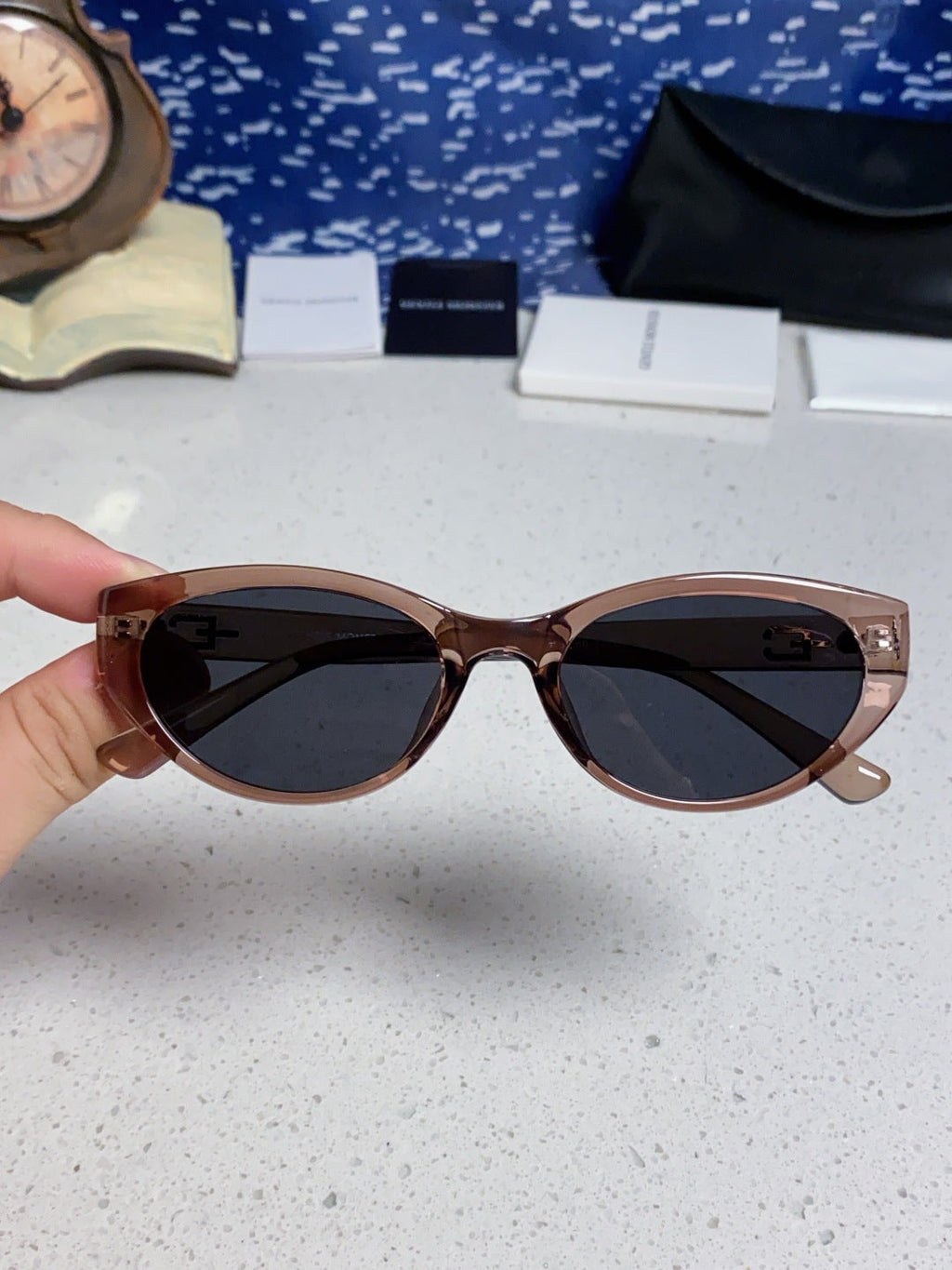 Gentle Monster TR1080 Polarized Cat-Eye Silver Lens Sunglasses for Me - 358906 - detail image 4