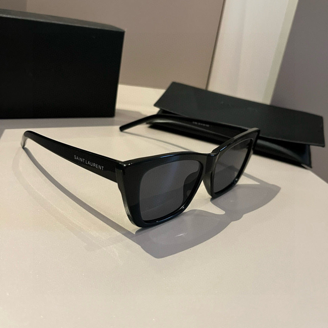 Saint Laurent Fashion Black Lens Sunglasses for Men & Women - 415549