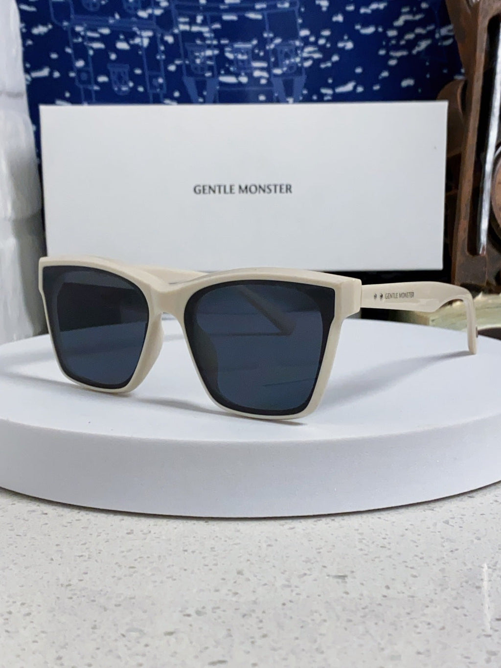 Gentle Monster GEGEN Square Blue Lens Sunglasses for Men & Women