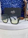 Hermès Square Silver Lens Sunglasses for Men & Women - 466422