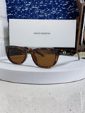 Gentle Monster MONOCHROME Round Brown Lens Sunglasses for Women - 158664